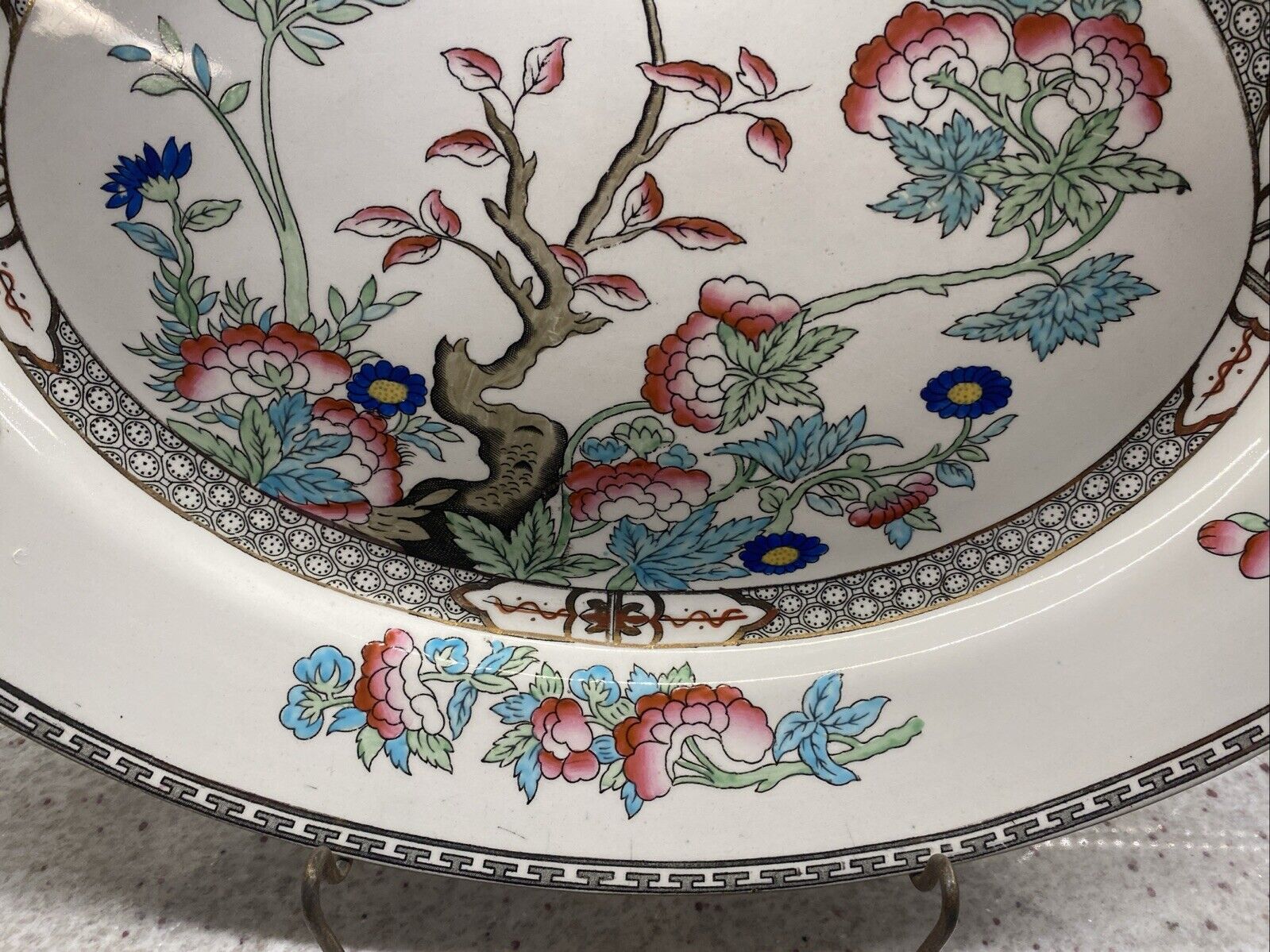 J & G Meakin Indian Tree Platter 15 7/8" Extra Large