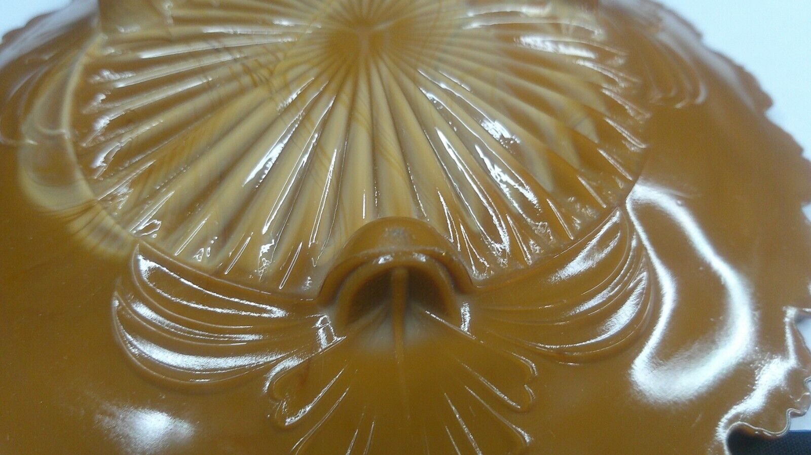 Leaf Bracket, No 400, National Glass,  Card Receiver/Tray, USA, c1900
