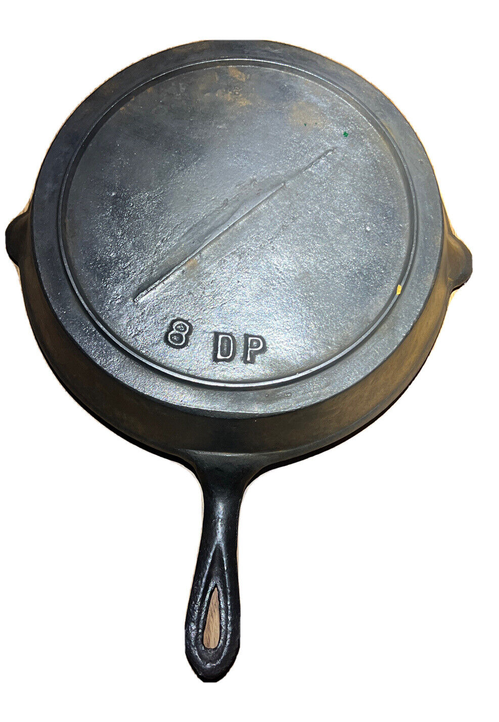 Vintage 1800s Gatemarked Cast iron Skillet