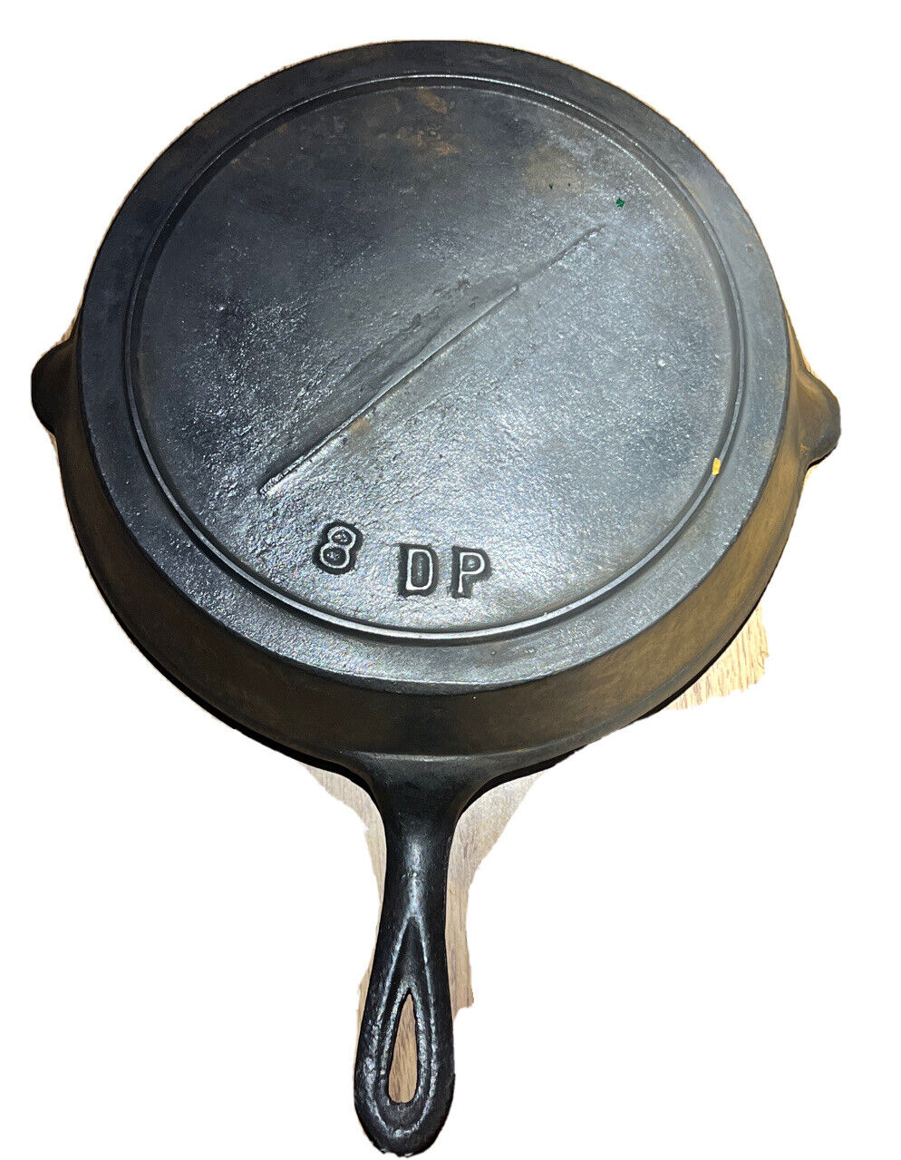 Vintage 1800s Gatemarked Cast iron Skillet