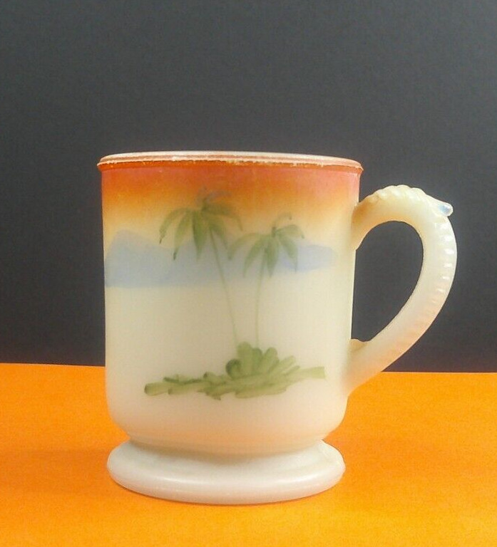 Oriental, Mug, Westmoreland Glass, USA, c 1900's, EAPG, Qty 1