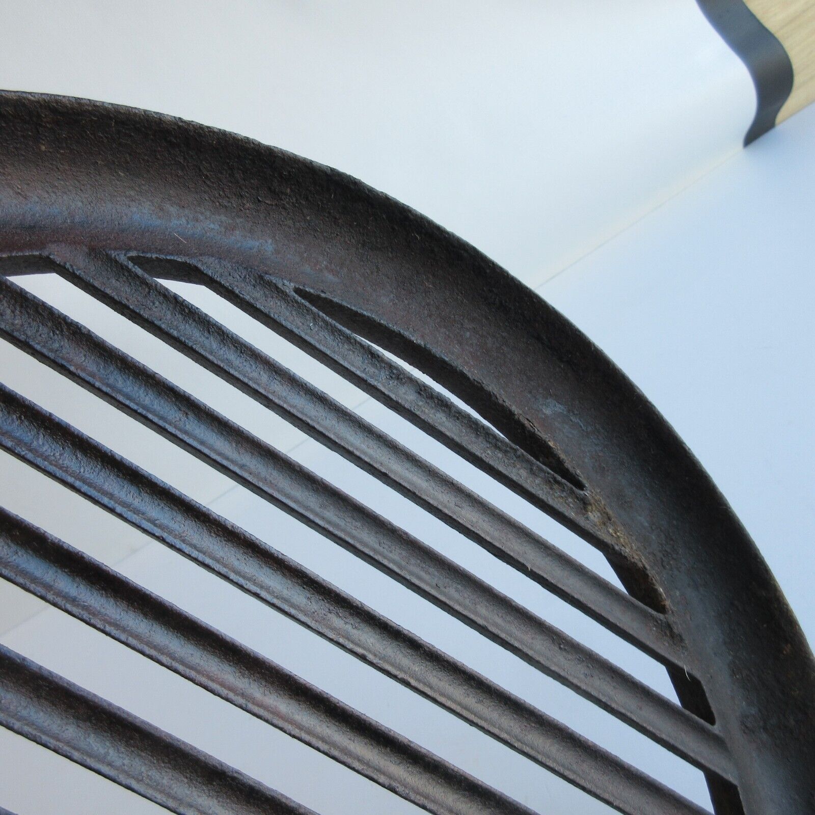 Cast Iron 13" Dia Broiler Skillet, Size 4 1/2 Antique 1800's
