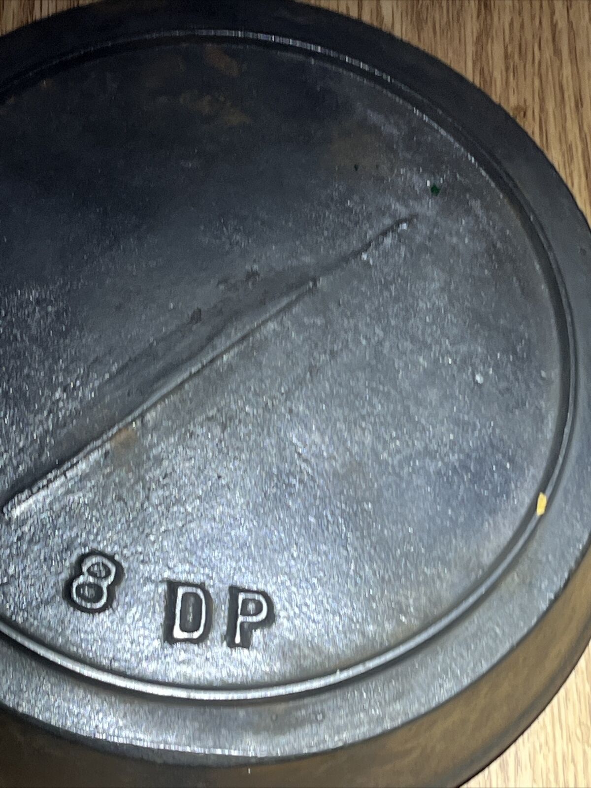Vintage 1800s Gatemarked Cast iron Skillet