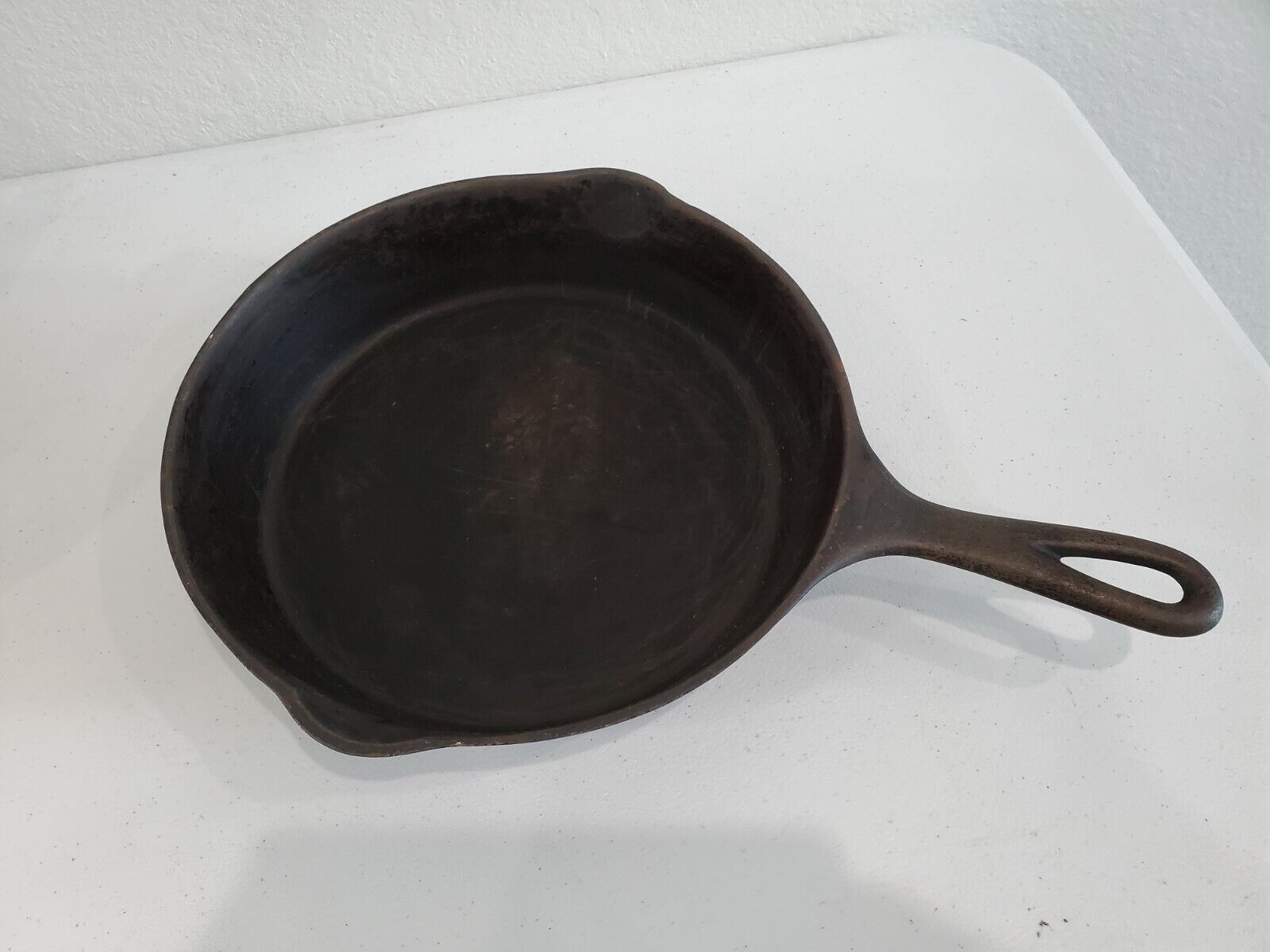 Cast Iron Antique Skillet #7 / 10" 1800's