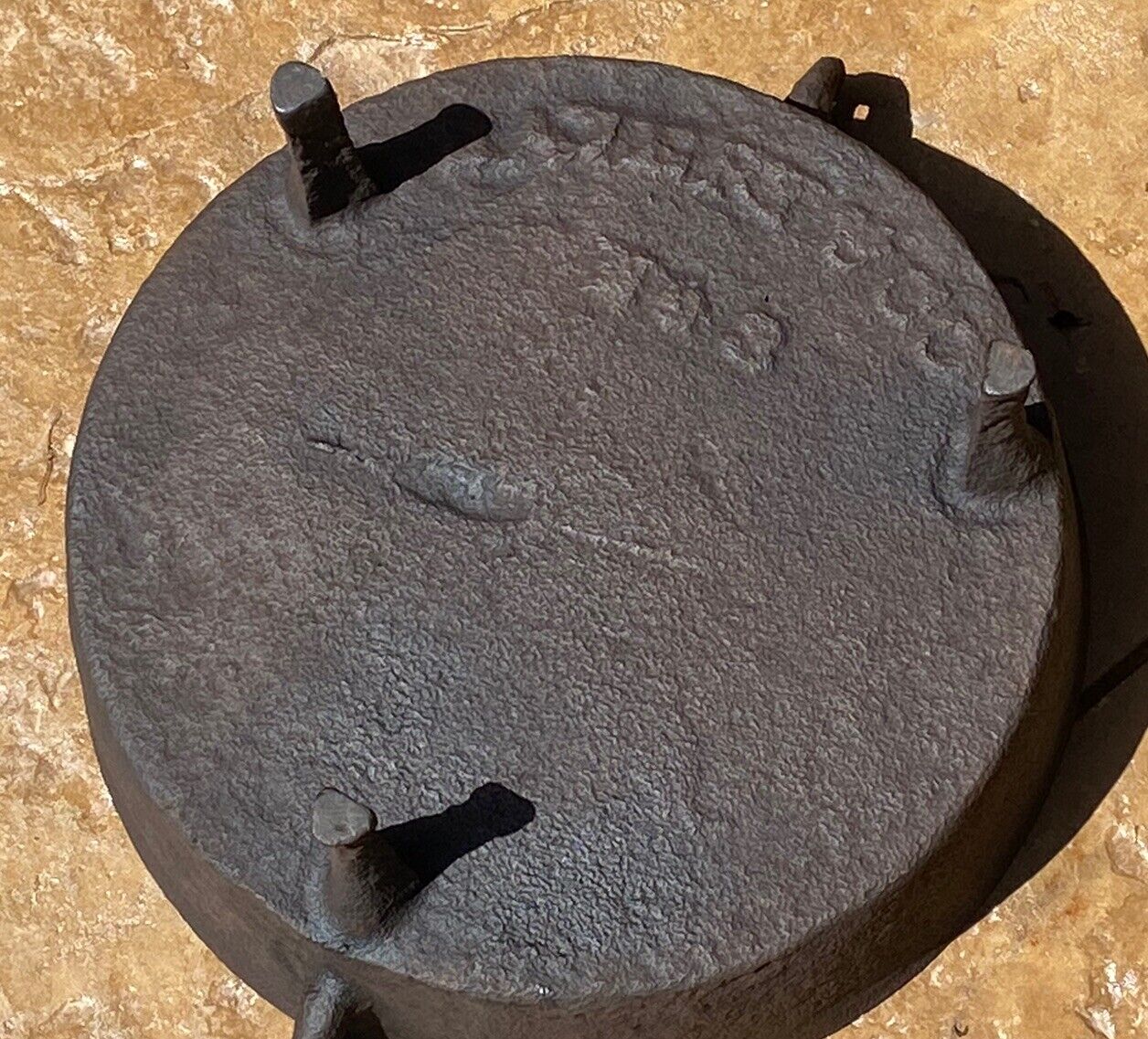 RARE! 1800’s  SAVERY & CO NO. 3 CAST IRON KETTLE SKILLET POT 3-LEGGED - RESTORED