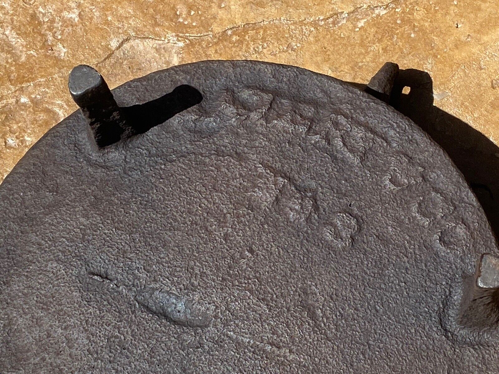 RARE! 1800’s  SAVERY & CO NO. 3 CAST IRON KETTLE SKILLET POT 3-LEGGED - RESTORED
