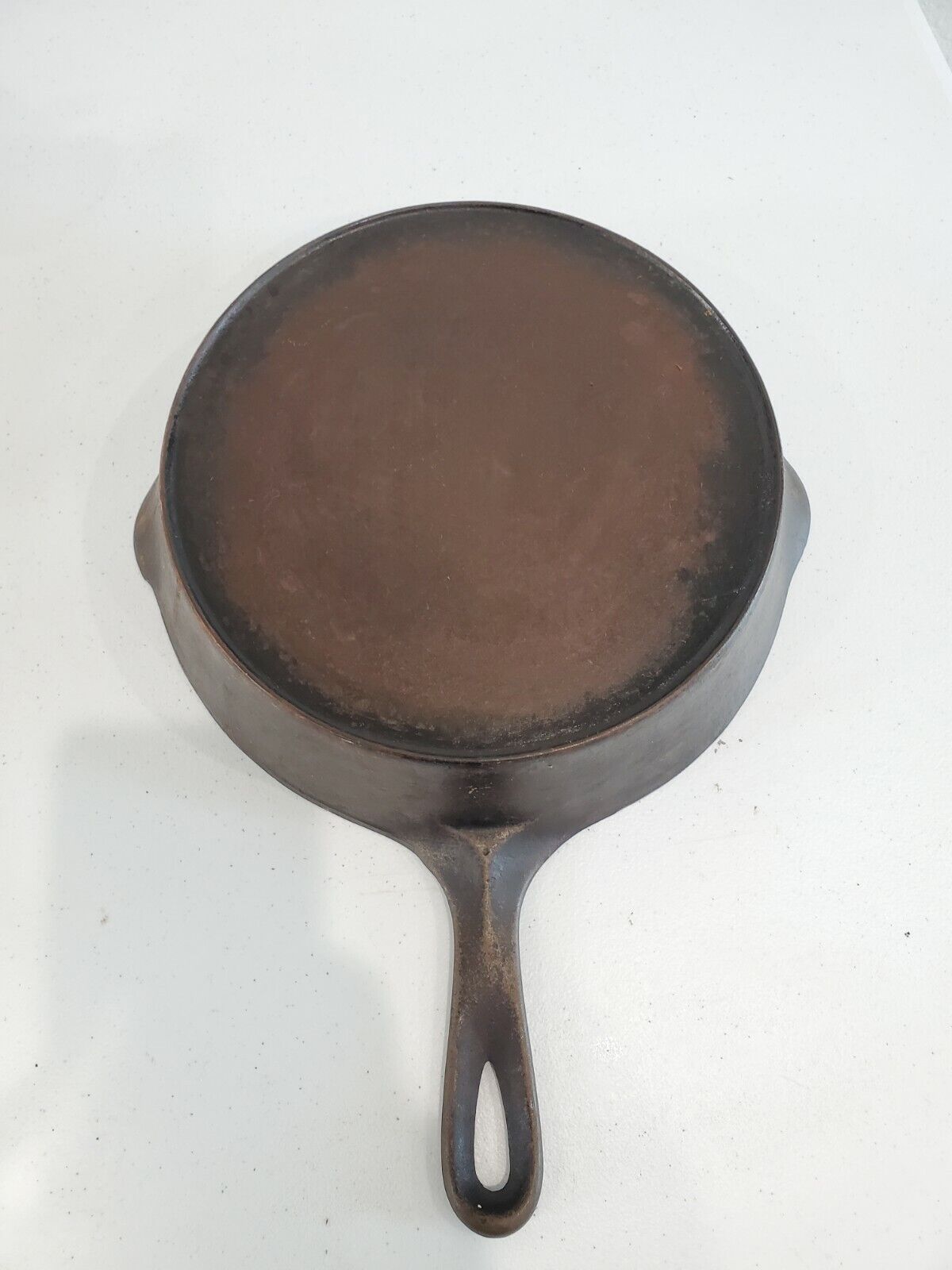 Cast Iron Antique Skillet #7 / 10"  1800's
