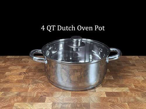 Concord Cookware 7-Piece Stainless Steel Cookware Set includes Pots and Pans