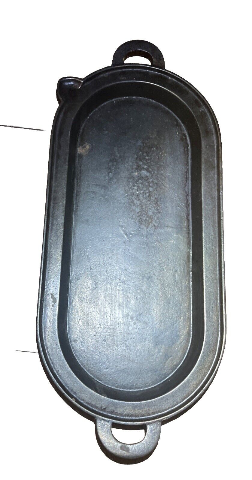 Gatemarked Late 1800s Cast Iron Grill Pan