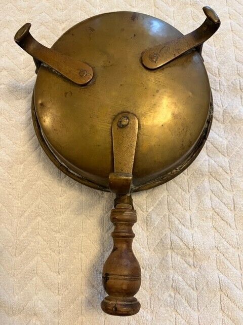 ANTIQUE original Brazier 1700s revolutionary war era cooking pan for the field