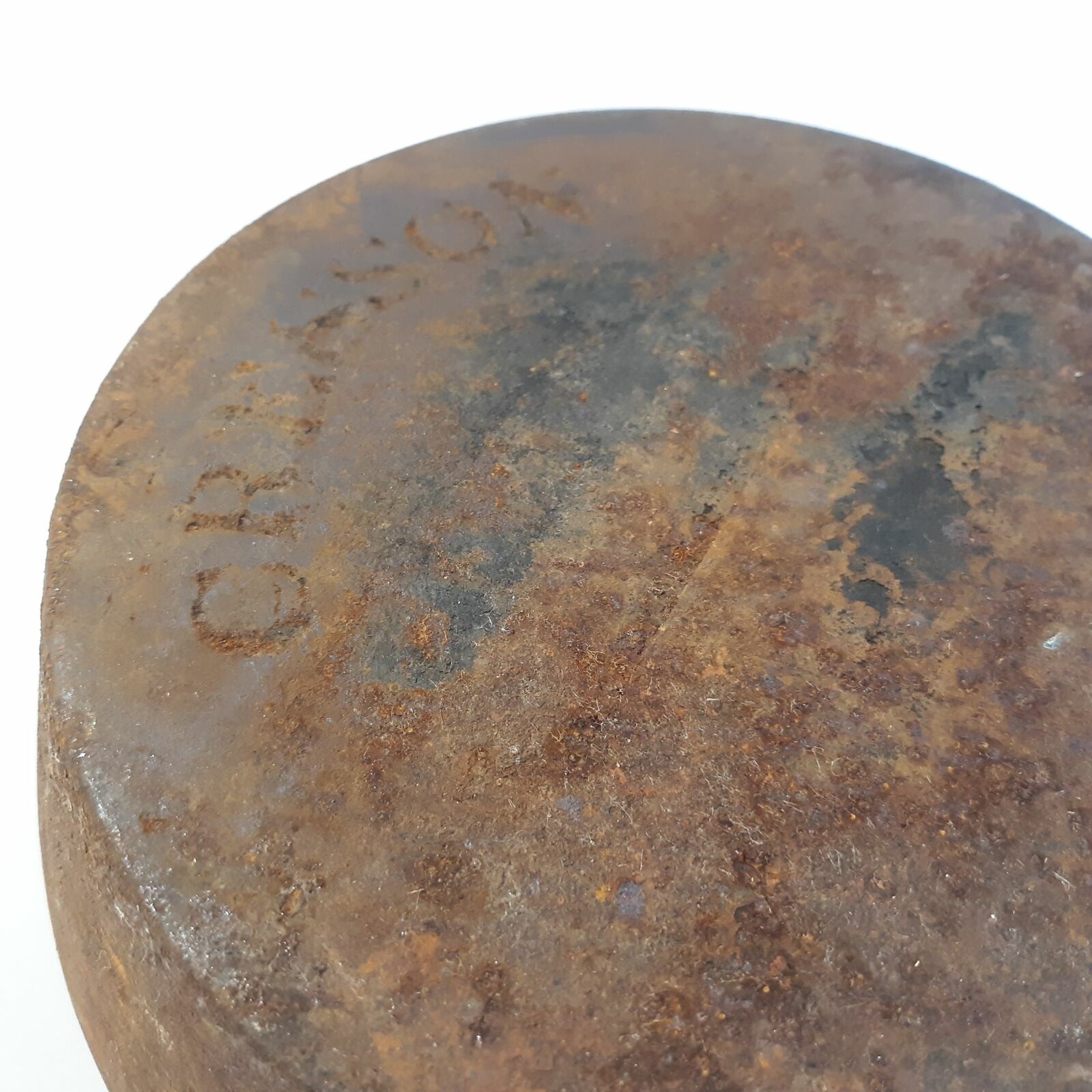Cresson Cast Iron Pot 1800's Antique Decor Only Rusty  Primative AS IS