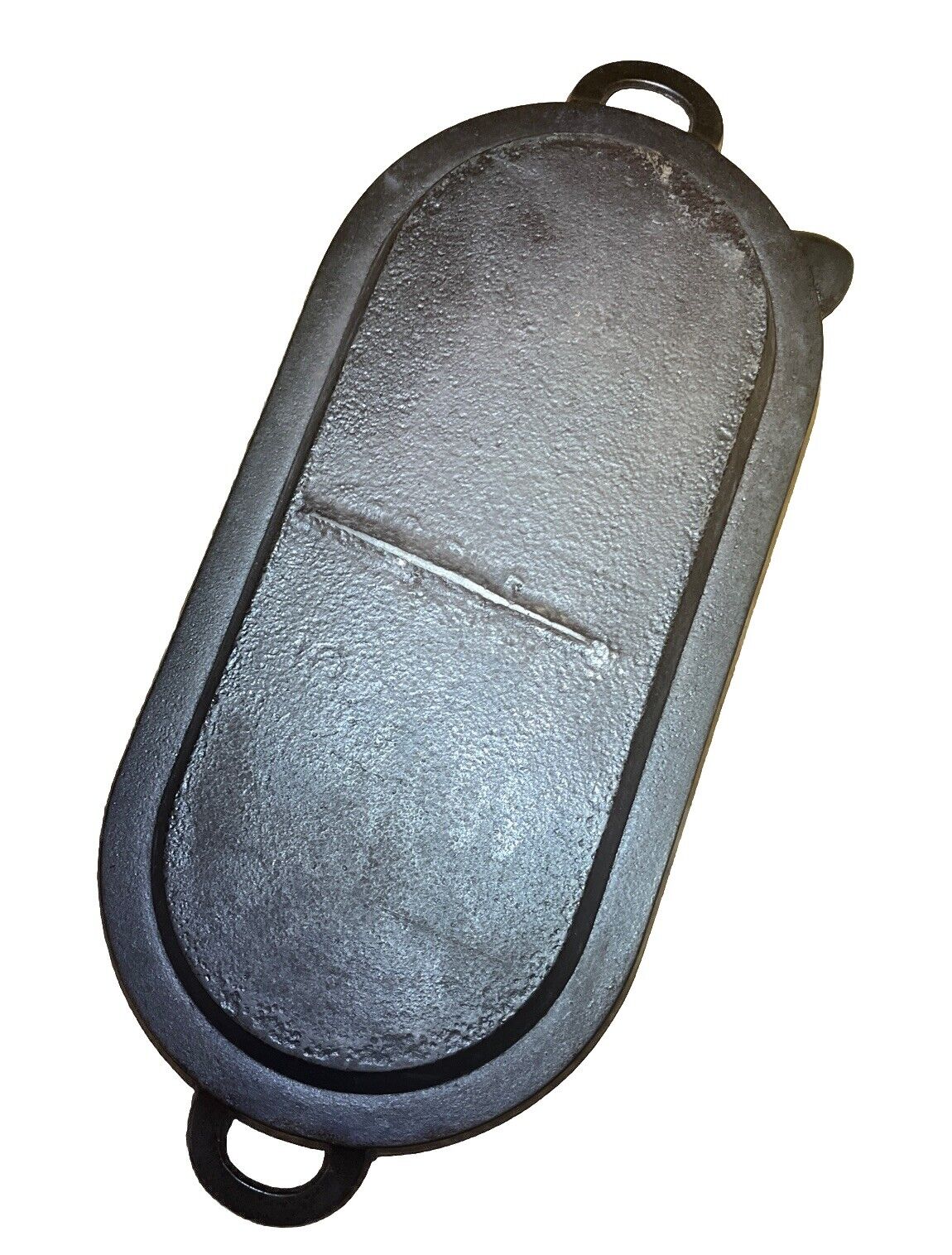 Gatemarked Late 1800s Cast Iron Grill Pan