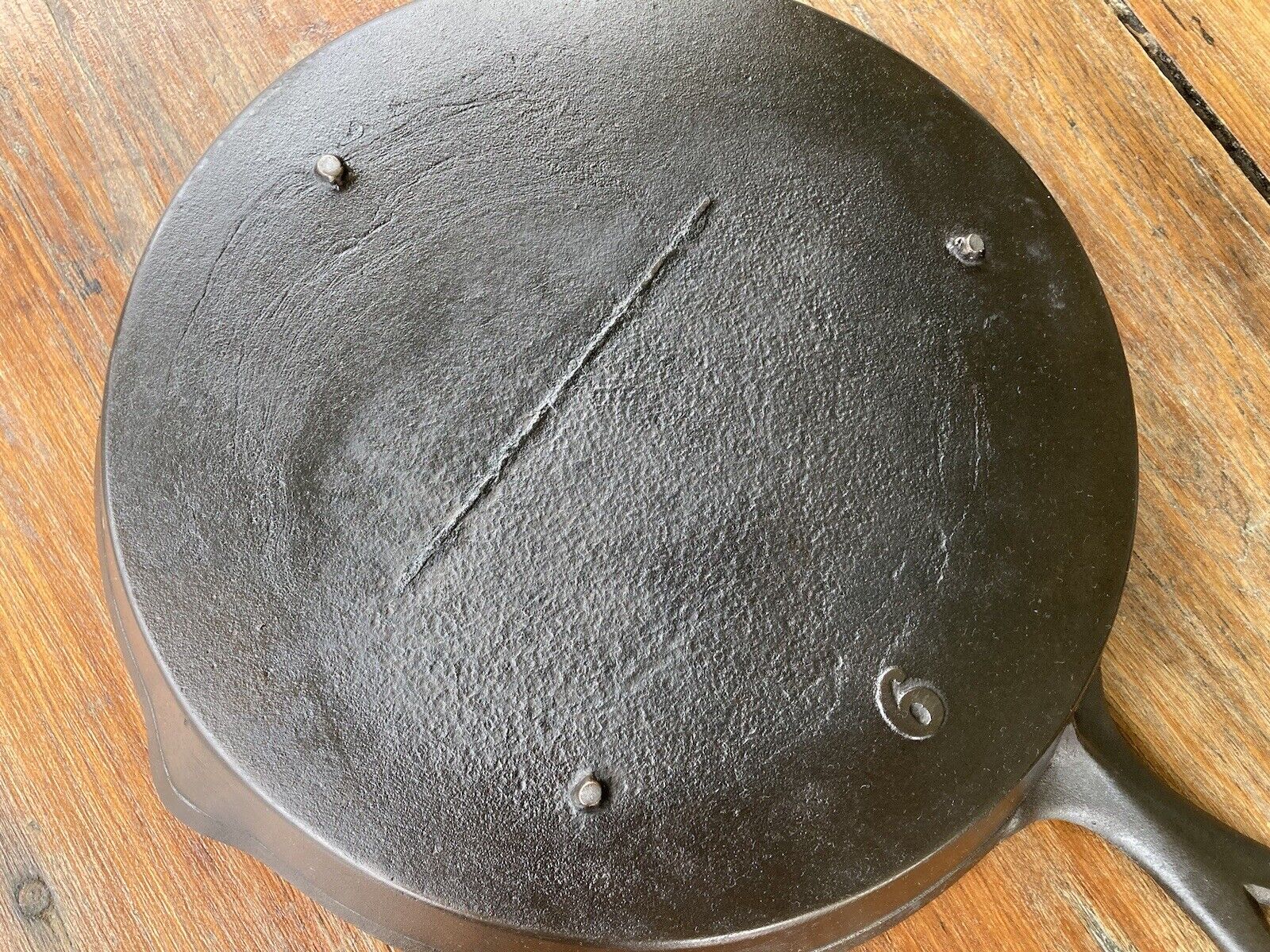 1800’s Fancy Handle #9 Spider Skillet with Gate Mark