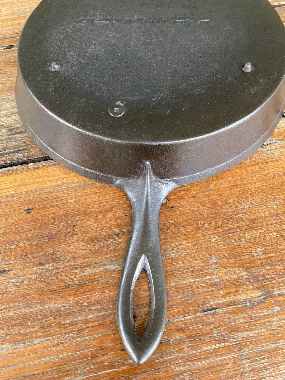 1800’s Fancy Handle #9 Spider Skillet with Gate Mark