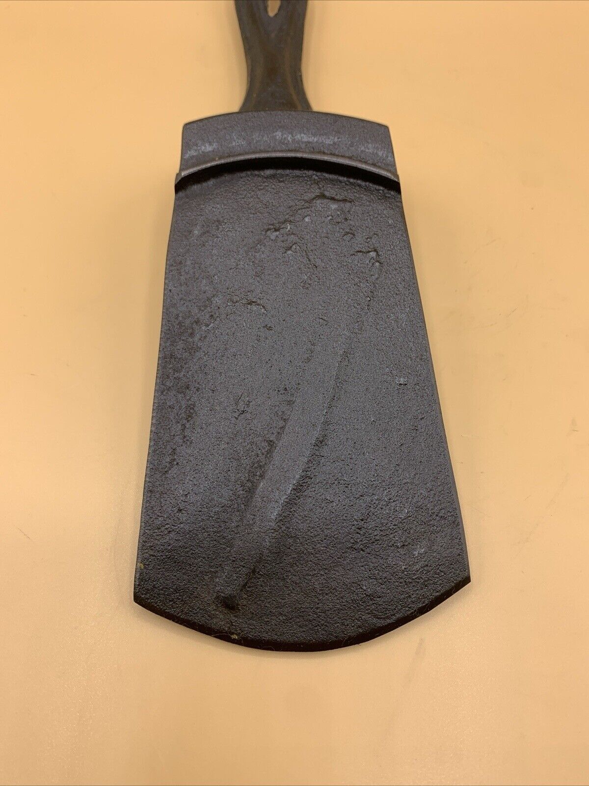 1800’s Gate Marked Cast Iron Spatula Made From Fancy Handled #6 Skillet