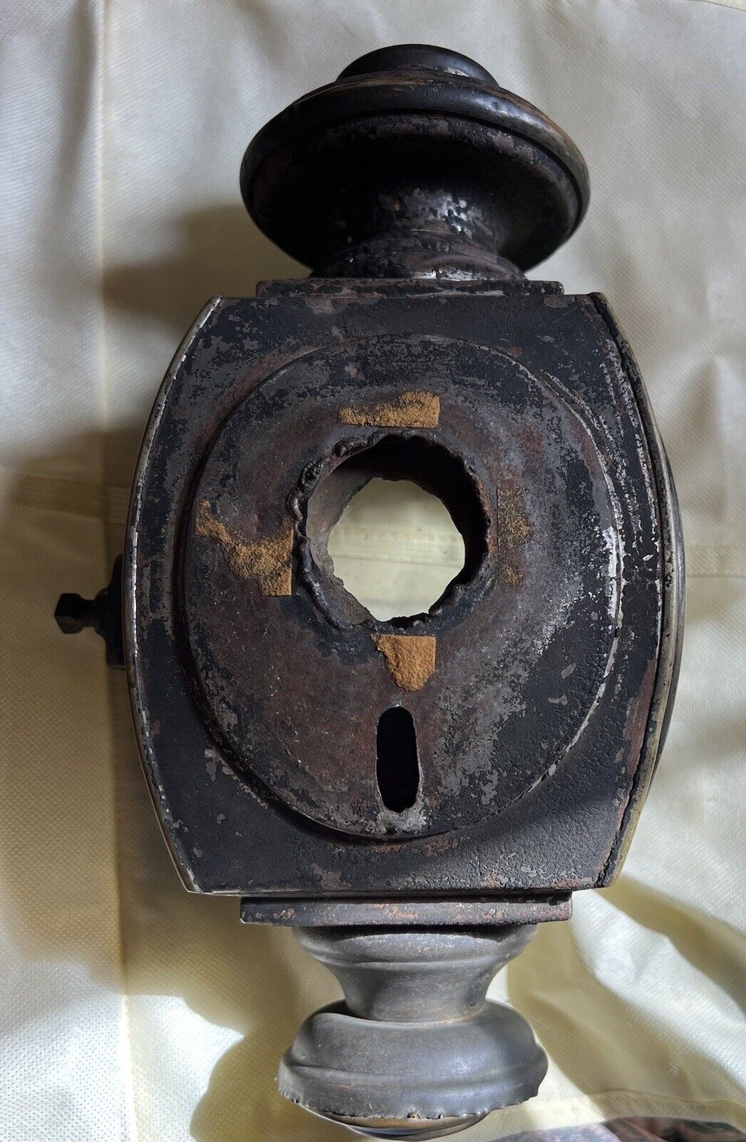 EARLY 1900s RAUCH & LANG ELECTRIC CAR SIDE LAMP WHITE MFG. CO STANHOPE BROUGHAM?