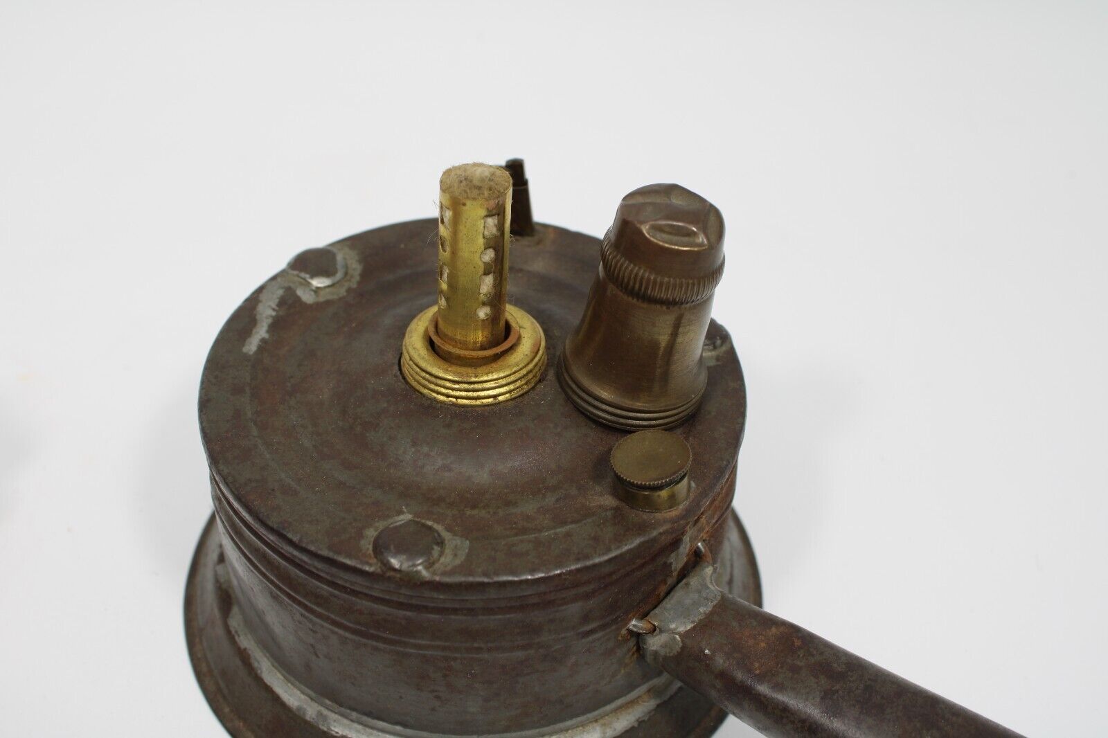 Portable Oil Lamp - Late 1800's to Early 1900's - as is