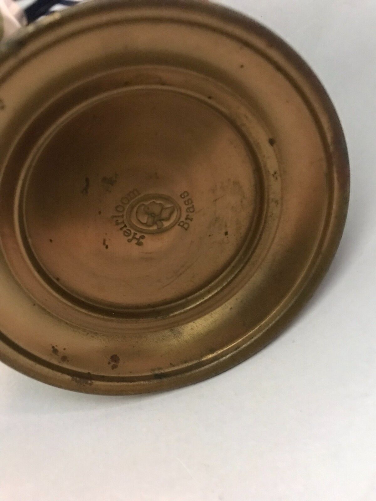 Vintage / Antique French 1900's Hairloom Brass Une Lampe Pigeon Oil Lamp