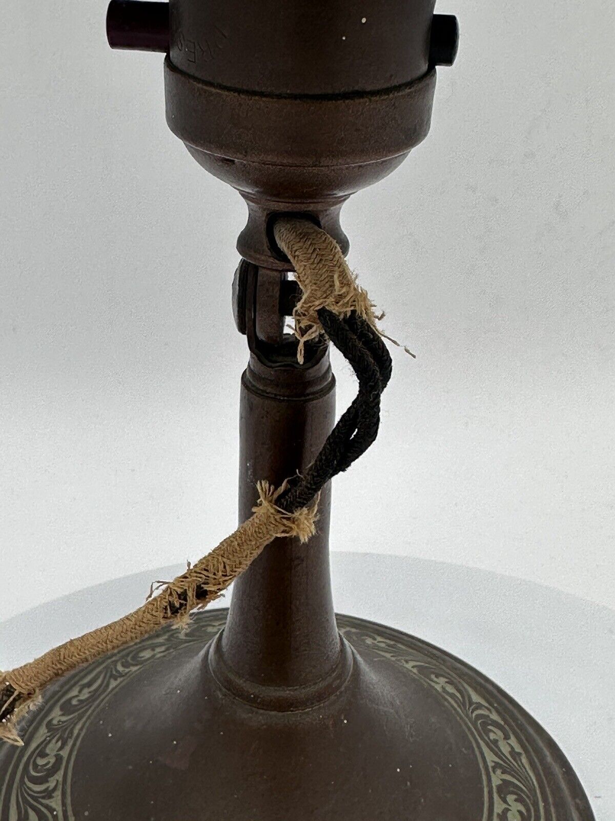 The Greist Mfg Co Desk Lamp Super Adjustable Antique Lighting New Haven Conn Vtg