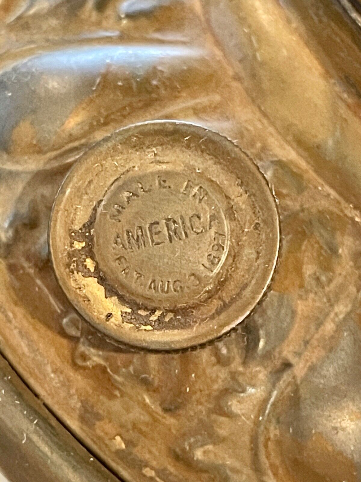 Antique Victorian Banquet Oil Lamp handpainted 1897