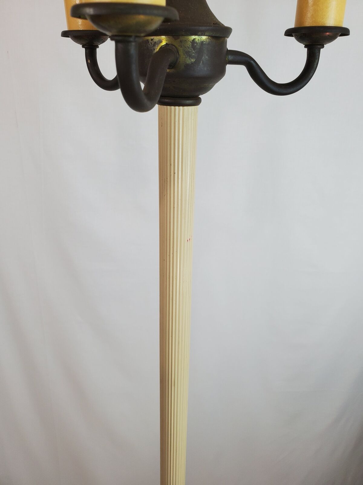 Vintage 5-Light Floor Lamp With Night Light Base
