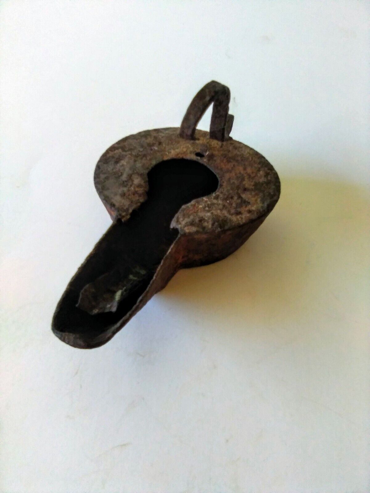 Antique Iron Betty Whale Oil Lamp 1800's