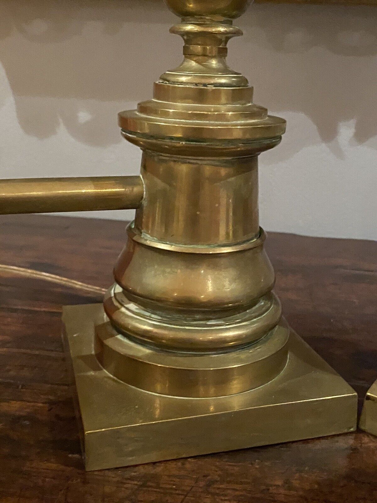 Pair Antique Argand Lamps Messenger & Sons Made For Jones, Lows Ball Boston