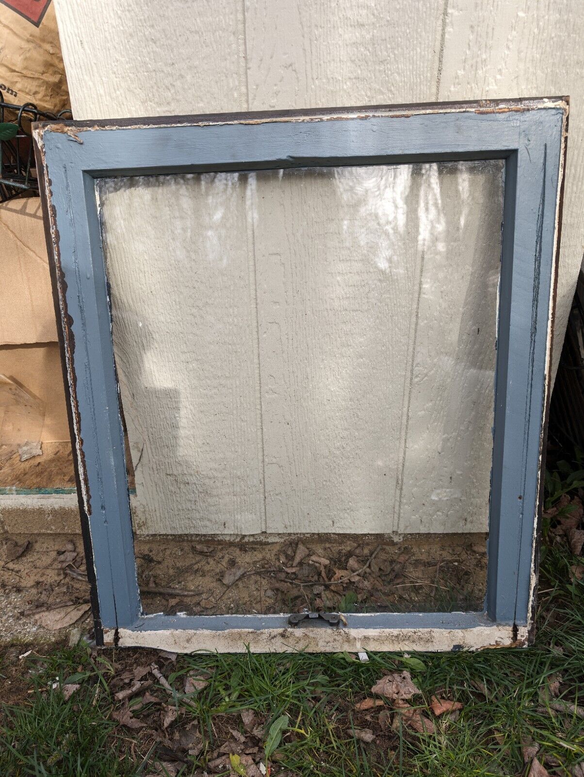 1918 Obscure Bathroom Window. 106yrs. Antique, Victorian,Privacy,Remodel,Bath,MD