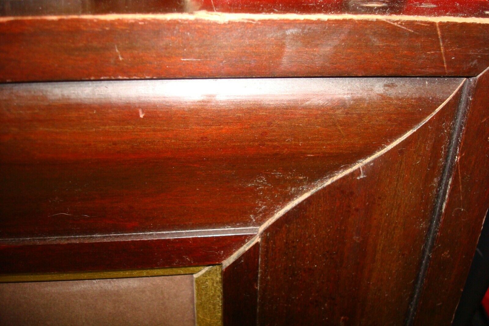 RMS Titanic & Vinolia Otto Toilet Soap Early 1900's Metal Sign Ad in WOOD FRAME