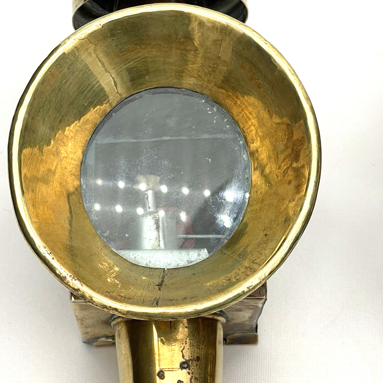 Antique Pair Of Coach Carriage Lanterns Oil Lamps Complete New Wicks