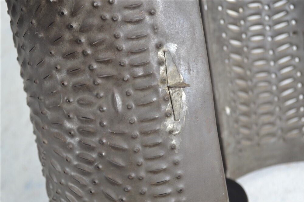 antique lantern lamp pierced tin candle sit hang early 1750-1850 original 19th