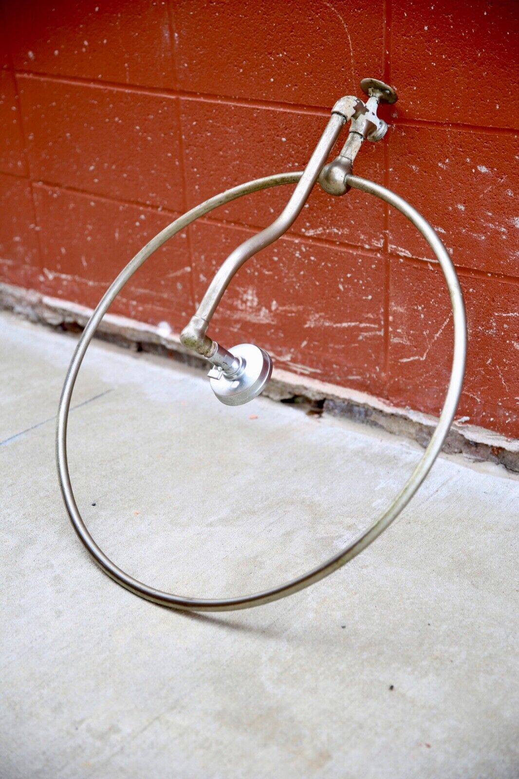 antique bathroom shower head curtain rod art deco victorian claw foot tub brass