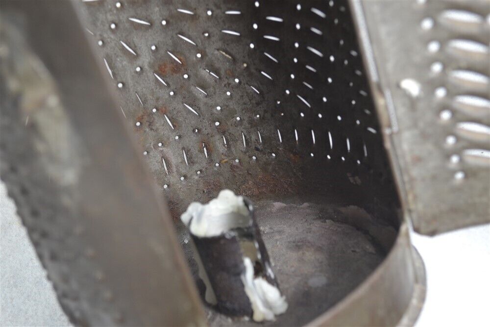 antique lantern lamp pierced tin candle sit hang early 1750-1850 original 19th