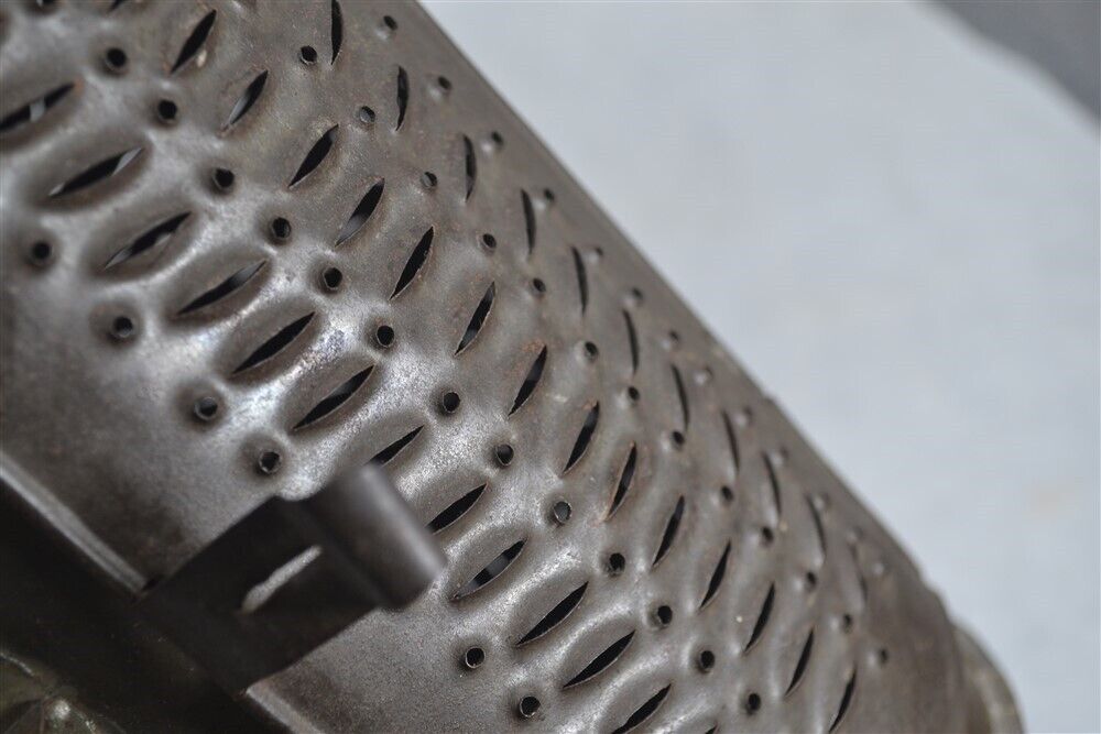 antique lantern lamp pierced tin candle sit hang early 1750-1850 original 19th