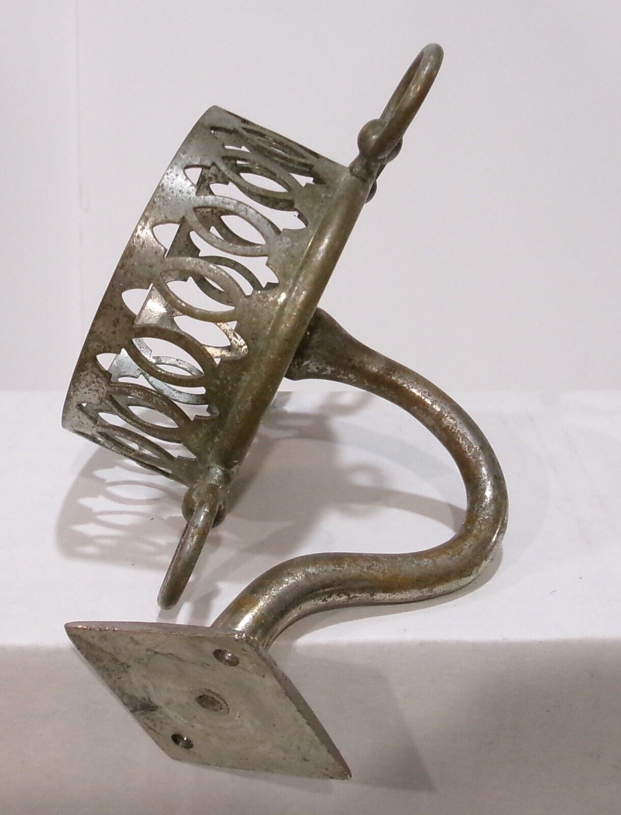 Antique Victorian Bathroom Single Cup And Tooth Brush Holder