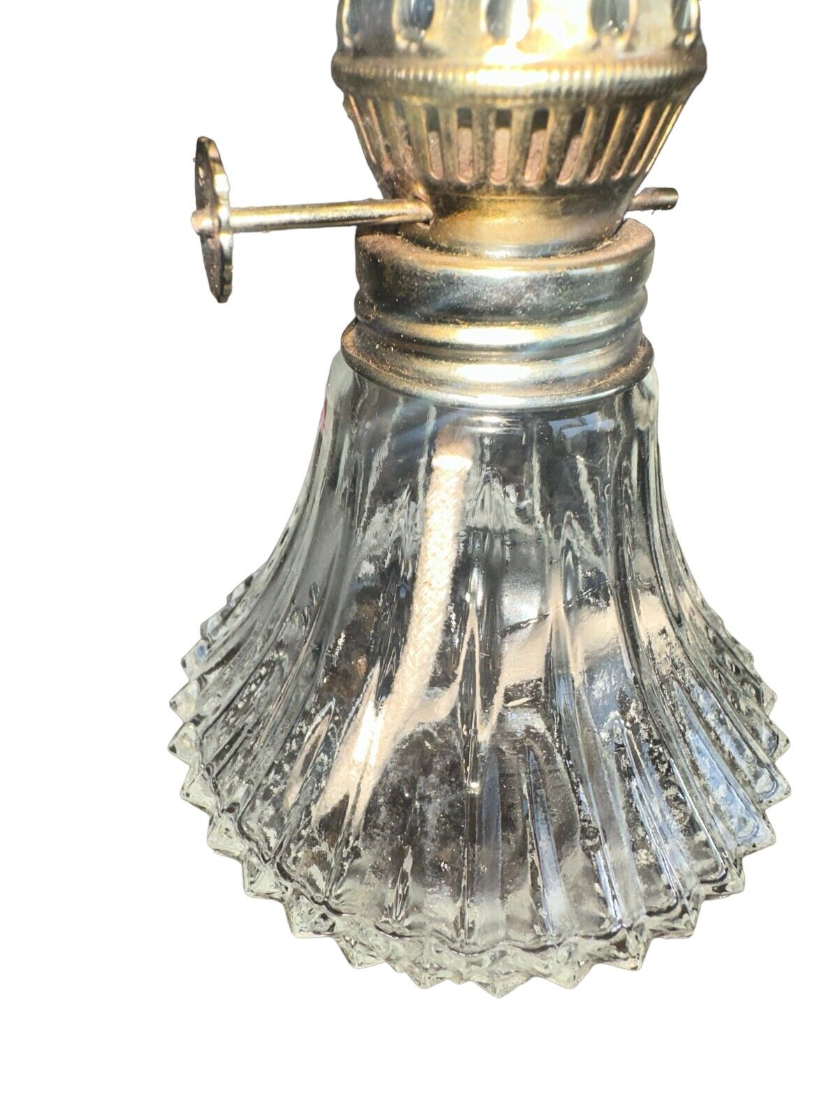 Oil Lamp Kerosene Oil Hurricane Lamp Lamplight Farms Diamond Cut Crystal