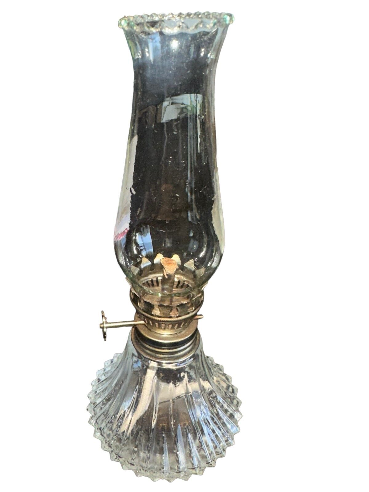 Oil Lamp Kerosene Oil Hurricane Lamp Lamplight Farms Diamond Cut Crystal