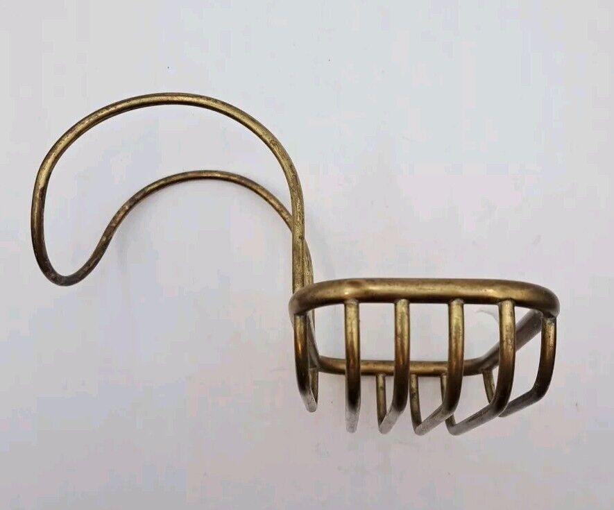 Antique / Vintage Bathroom Tub Soap Holder Wire Victorian Bathroom  Soap Holder 