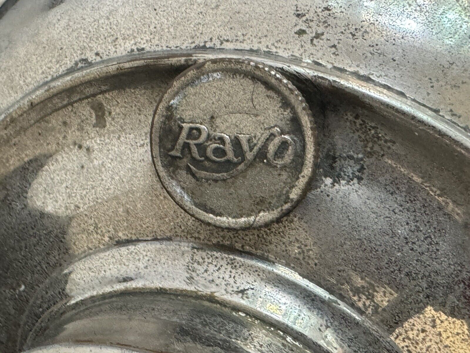 Antique RAYO Kerosene Oil Lamp with Flame Spreader, Burner 1905 Nickel Plated