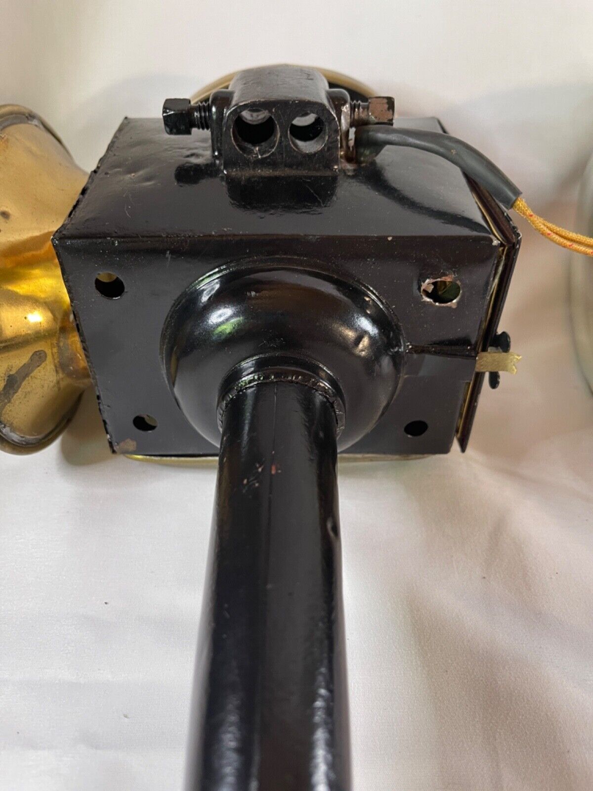 1800's Authentic Antique Carriage Lamps lanterns Electrified Works See Video