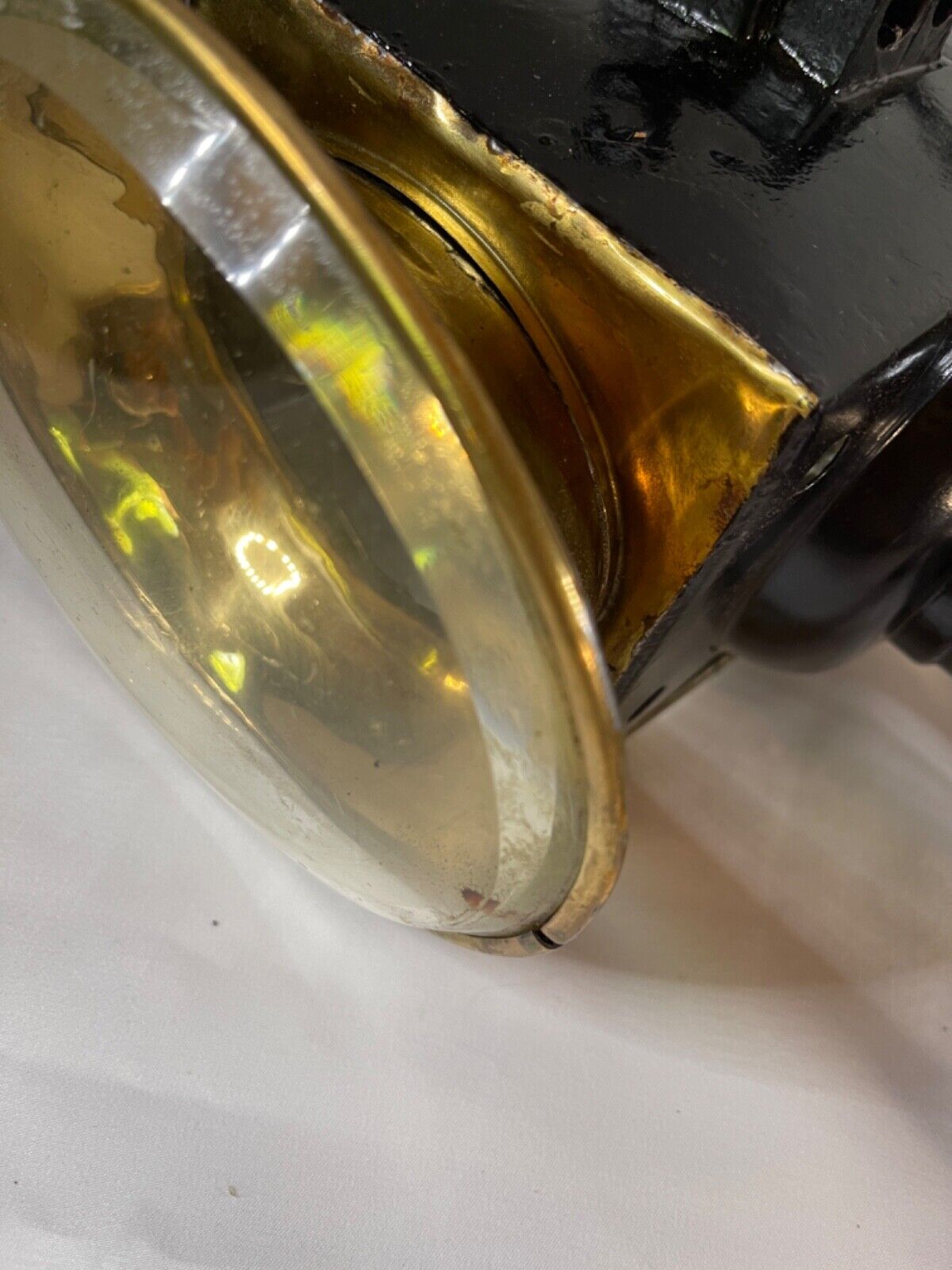 1800's Authentic Antique Carriage Lamps lanterns Electrified Works See Video