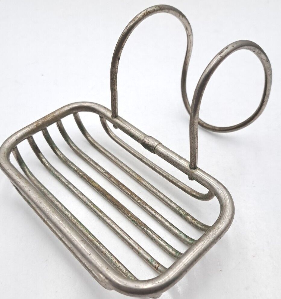 Antique / Vintage Bathroom Tub Soap Holder Wire Victorian Bathroom  Soap Holder 