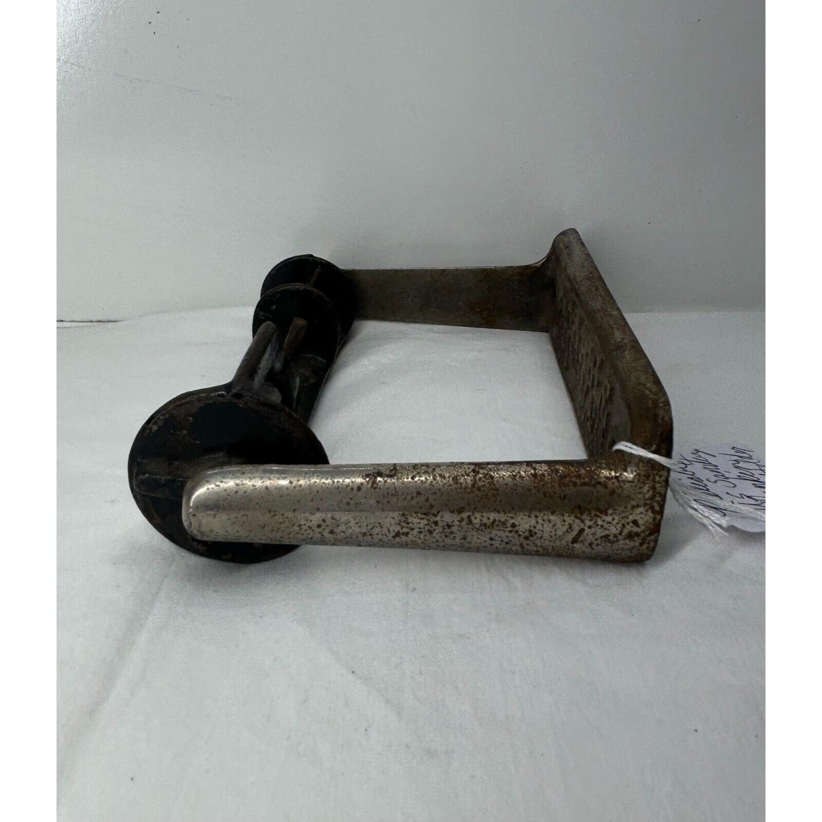Reliable Bathroom Cast Iron Toilet Paper Holder 1900's Antique Metal