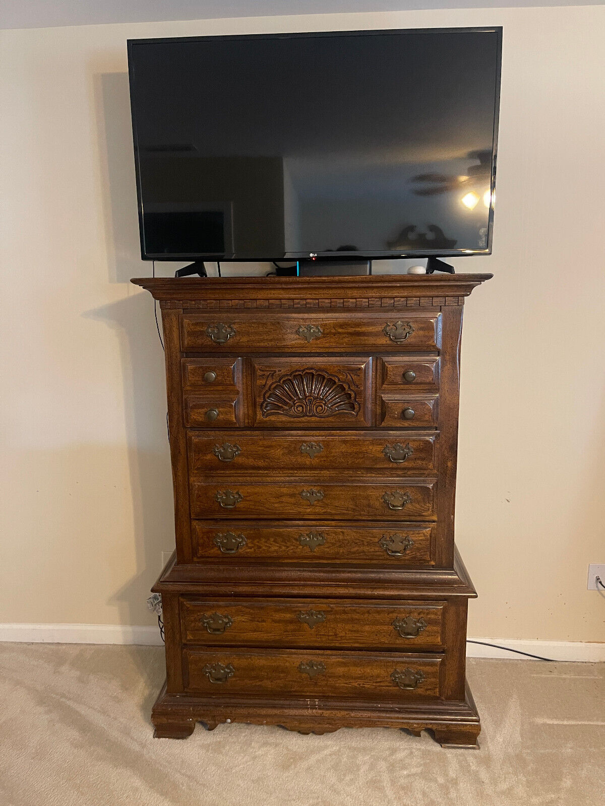 3 Piece Vintage Oak Bedroom Furniture