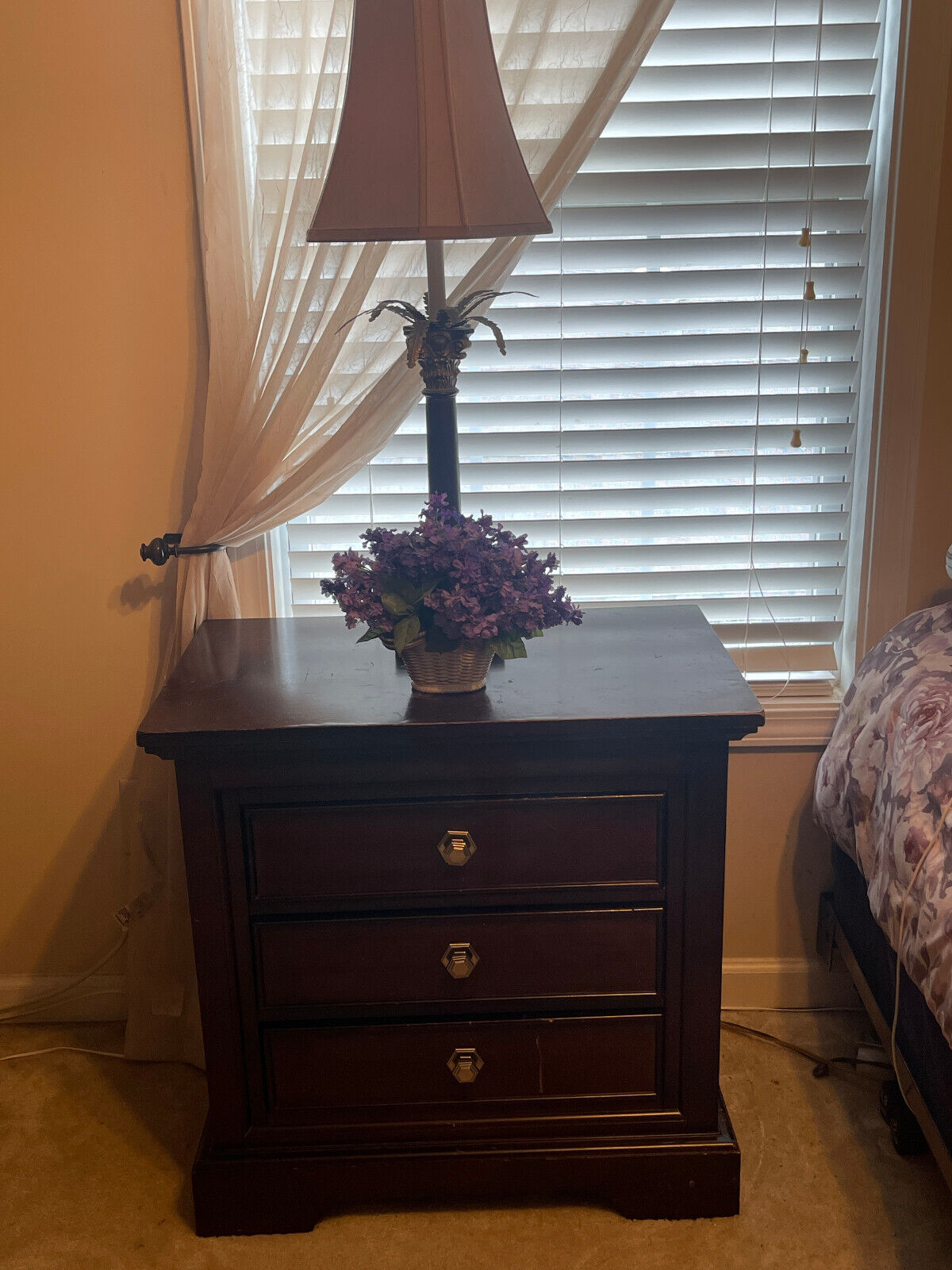 3 Piece Vintage Oak Bedroom Furniture