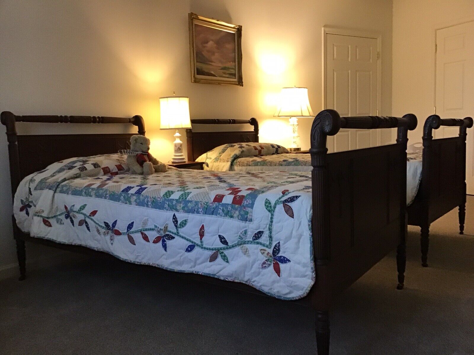 antique bedroom furniture 5-piece set. Excellent condition,