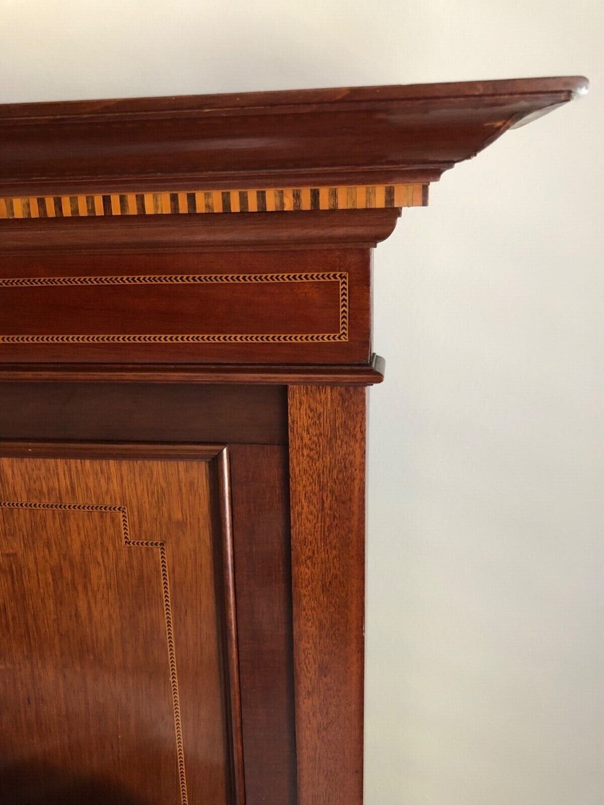 Antique Full Bedroom Furniture-Edwardian style-Three pieces 