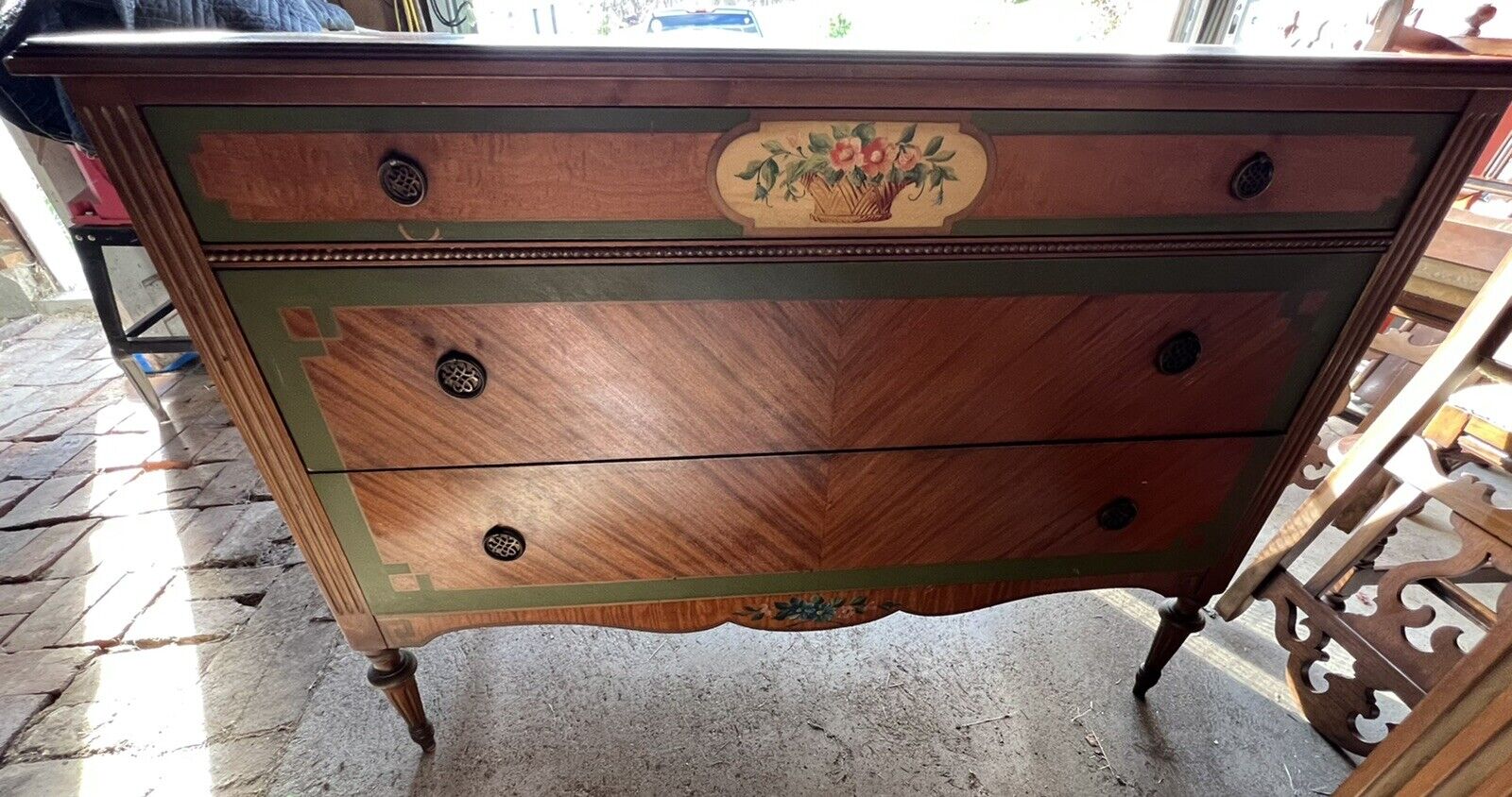 Sale! 1920s Northern Furniture Antique Twin Bedroom Set Mahogany