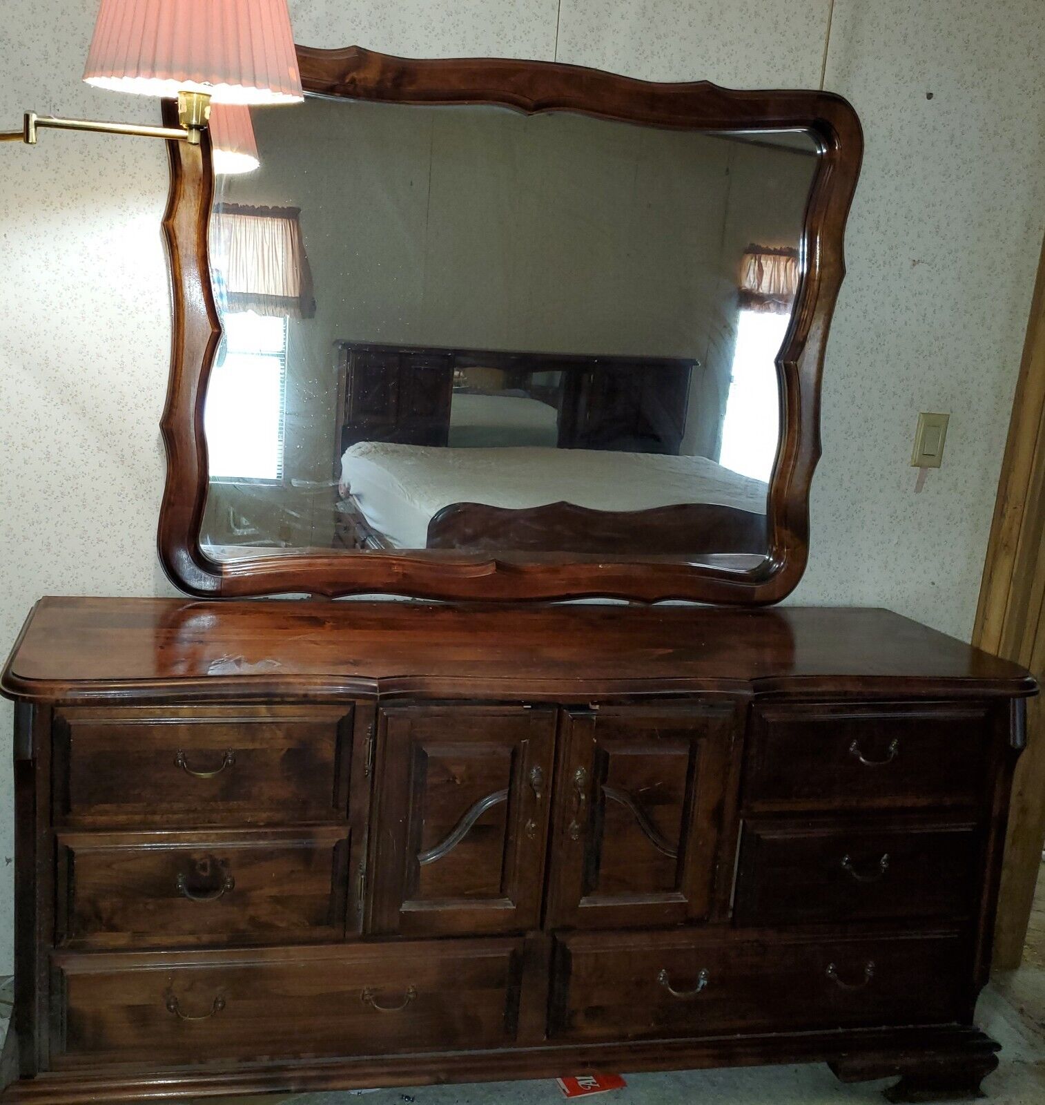 antique solid wood bedroom furniture