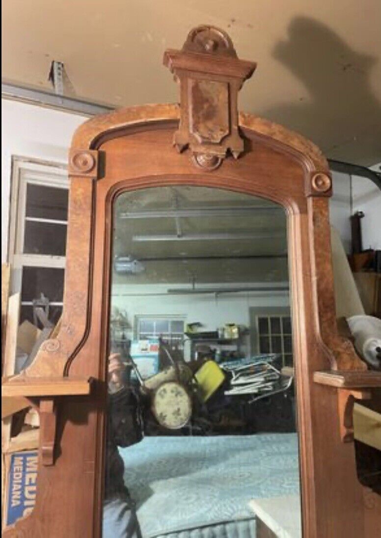 Antique Matching Walnut Victorian/ Renaissance Revival Bedroom Set Circa 1870